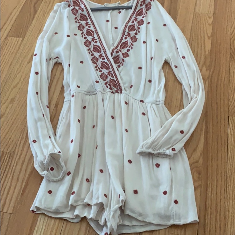 white romper